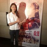 演員柯奐如小姐也親自到電影院觀賞《拔一條河》哦！