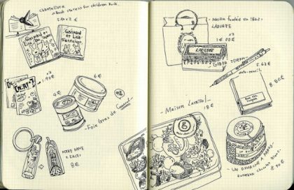 Sketch-small items