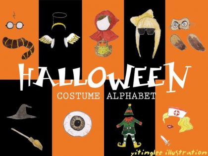 Halloween costume alphabet!