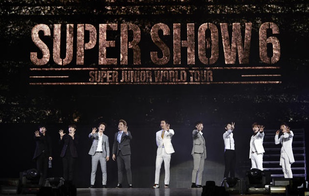 Super Junior Super Show6北京站凸槌也嗨翻