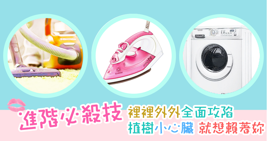 圖 / 取自electrolux官網、Fanily製圖